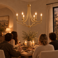 Candle Style Chandelier for Dining Room – view 3