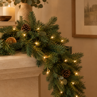 9 ft Pre-Lit Christmas Garland – view 6