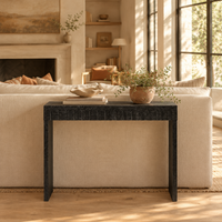 Black Arched Console Table 47" – view 3