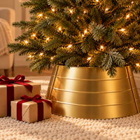 Metal Ring Christmas Tree Collar – view 3