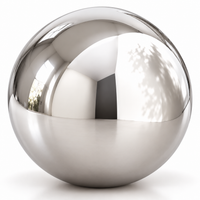 Silver decorative orb styled in a modern living room