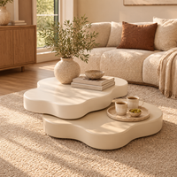 Flower Shaped Coffee Table 47" – view 5