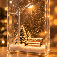 Snowy Street Lamp Night Light – view 3