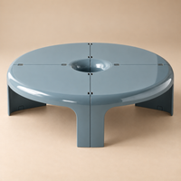 Round Retro Coffee Table 39.4" – view 4
