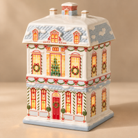 Christmas Village Cookie Jar – view 2