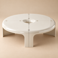 Round Retro Coffee Table 39.4" – view 7