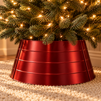 Metal Ring Christmas Tree Collar – view 2