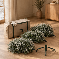 6.5 ft Pre-Lit Full Artificial Christmas Tree – view 6