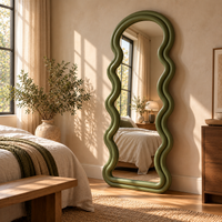 Wavy Full Length Floor Mirror 63 Inch – view 3