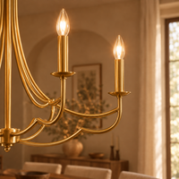Candle Style Chandelier for Dining Room – view 6