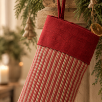 Striped Christmas Stocking – view 5