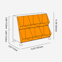 Desktop Organizer with 6 Drawers, Makeup and Office Storage Cabinet – view 6
