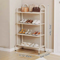 Shoe Rack for Entryway, Cat Ear Shaped Freestanding Shoe Organizer, 4 Tier – view 7