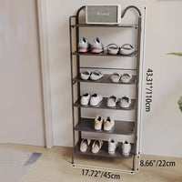 Shoe Rack for Entryway, Cat Ear Shaped Freestanding Shoe Organizer, 4 Tier – view 8