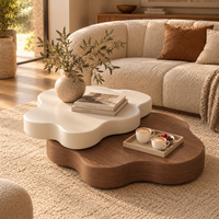 Flower Shaped Coffee Table 47" – view 4