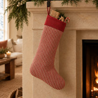 Striped Christmas Stocking – view 4