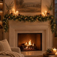 9 ft Pre-Lit Christmas Garland