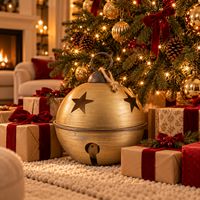 Jumbo 20" Gold Jingle Bell – view 4