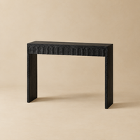 Black Arched Console Table 47" – view 2