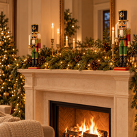 Classic Wooden Nutcracker Pair – view 2