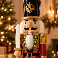 Classic Wooden Nutcracker Pair – view 3