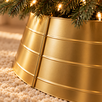 Metal Ring Christmas Tree Collar – view 5