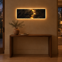 Large LED Wall Art 43"