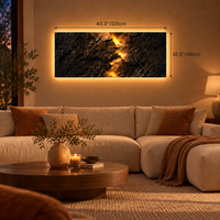 Large LED Wall Art 43" – view 3
