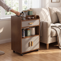 Movable 4-Tier Sideboard - lifestyle