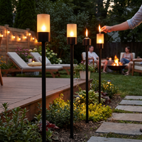 Solar Pathway Light Set (3-Pack) - lifestyle